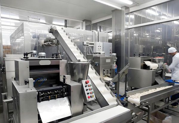 Belt conveyor line