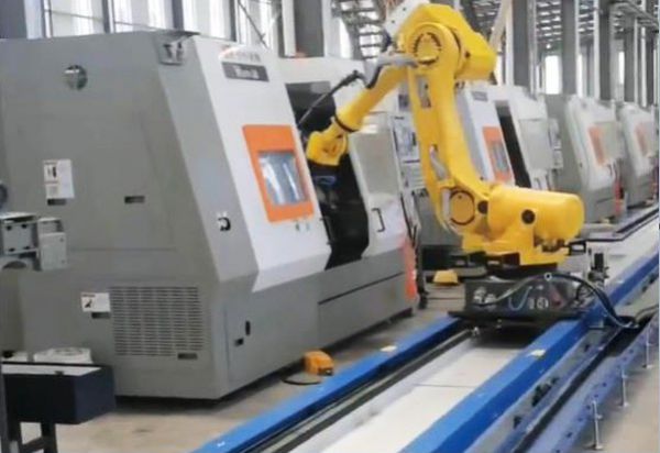 Robot guide rail
